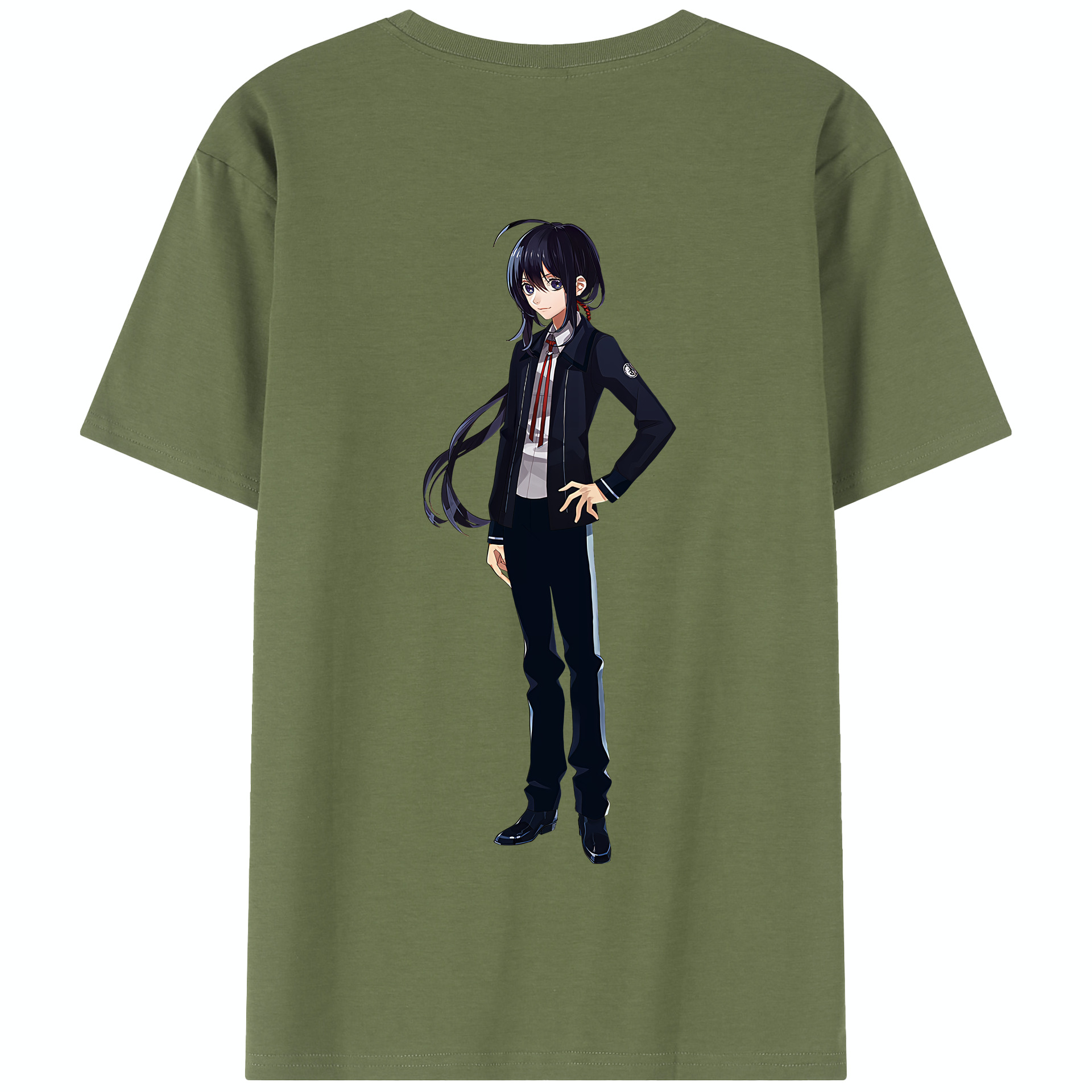 （画像用） 刀剣乱舞 Touken Ranbu 綿100％半袖Tシャツ（背面プリント）